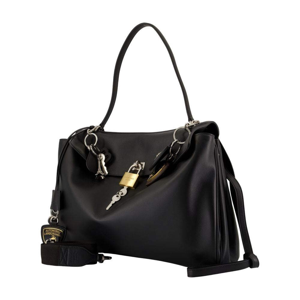 BALENCIAGA Rodeo Top Handle Large Purse