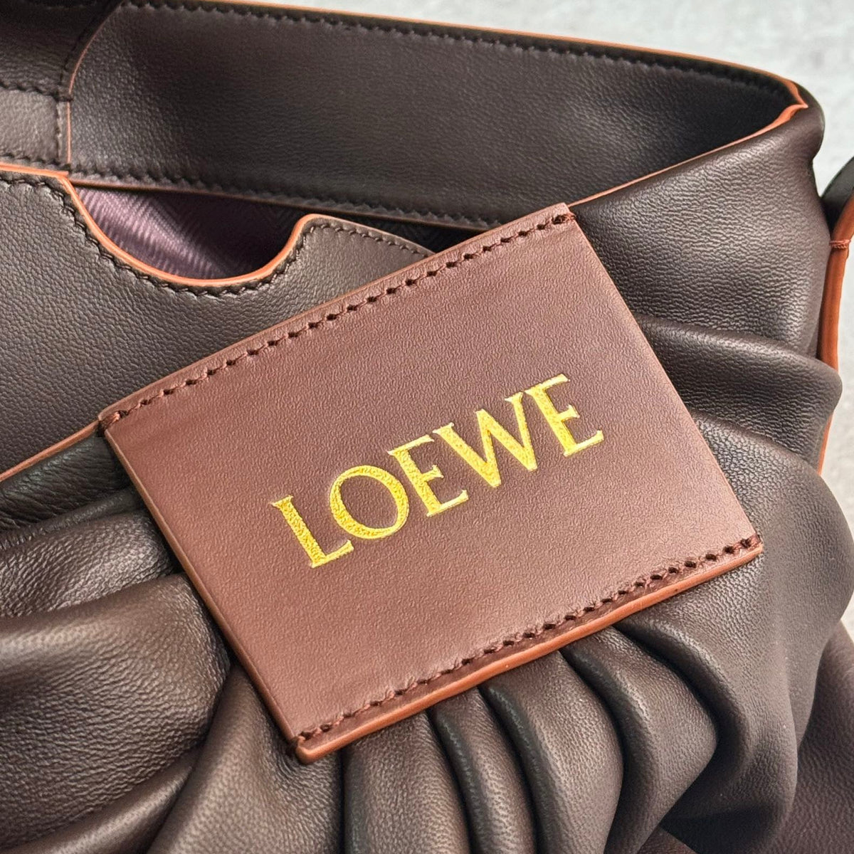 LOEW DRAPED TOTE BAG