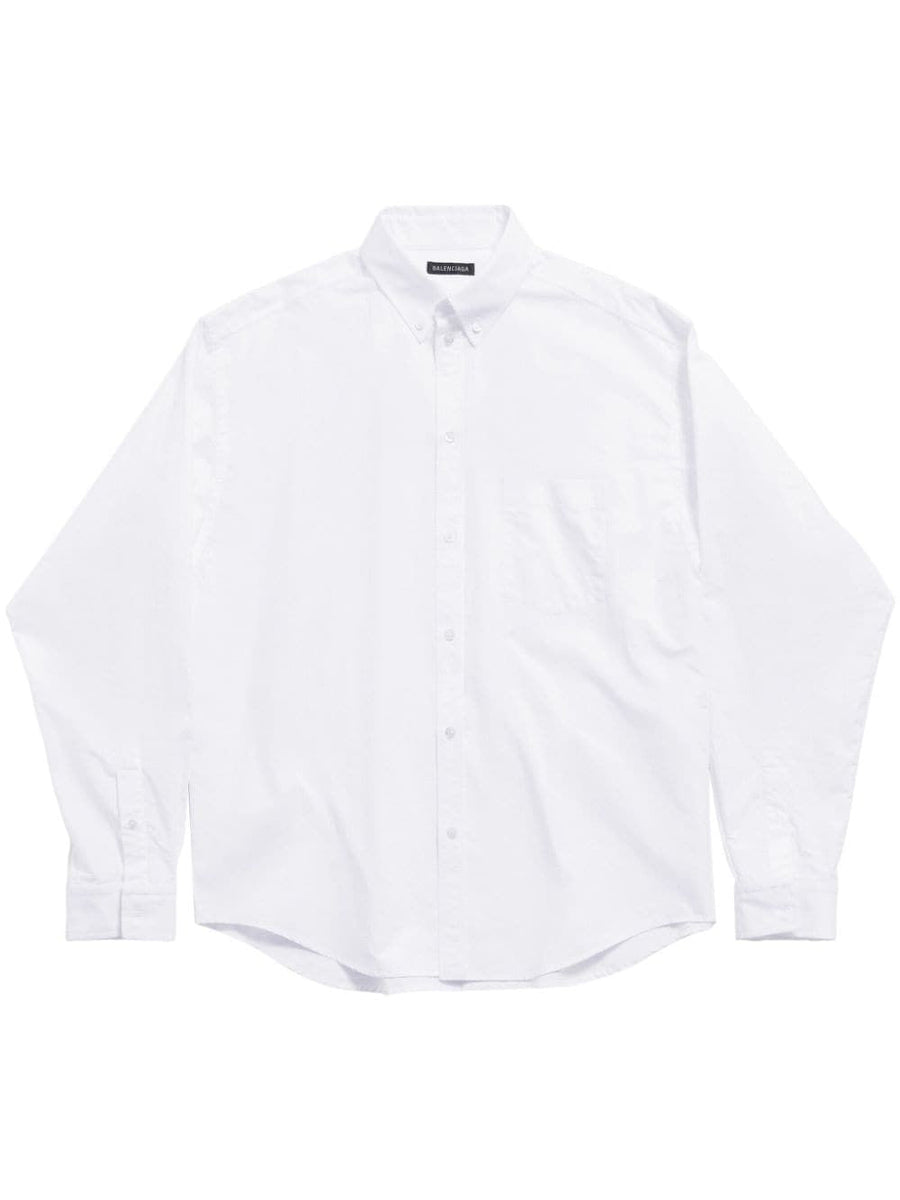 BALENCIAGA Long Sleeve Oversized Fit Shirt
