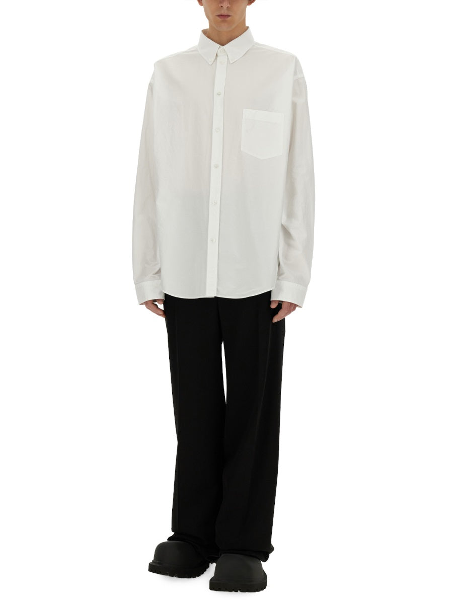 BALENCIAGA Large Fit Cotton Shirt for Men