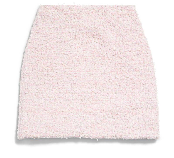 BALENCIAGA Chic Tweed Mini Skirt