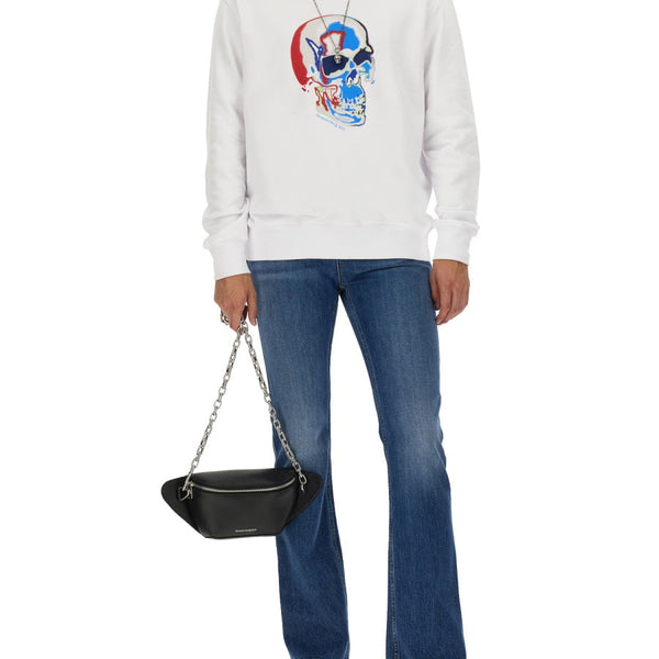 Alexander Mcqueen Men Skull Sweatshirt