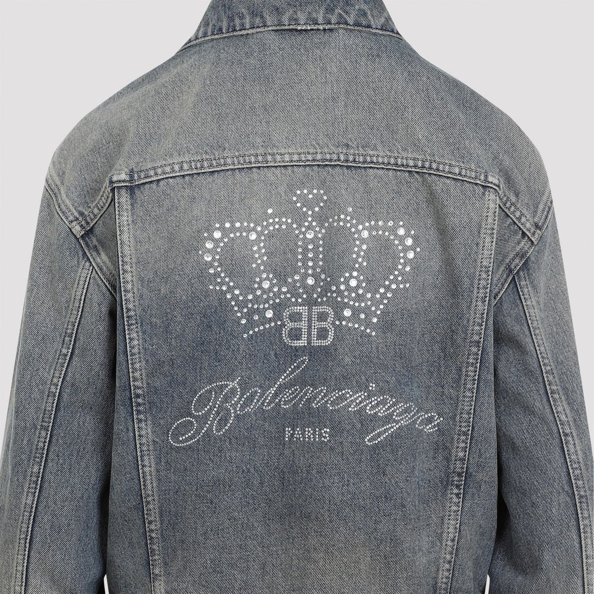 BALENCIAGA Mini Fit Cotton Jacket for Women