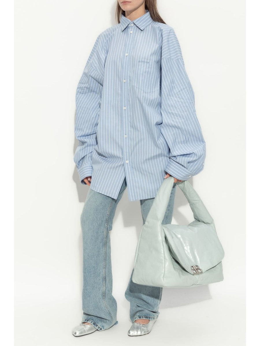 BALENCIAGA Low-Waist Classic Denim Jeans for Women - Long Length