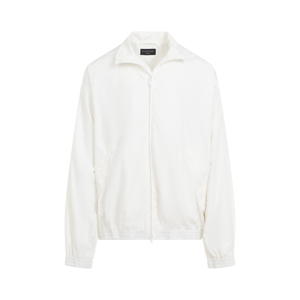 BALENCIAGA Oversized Track Jacket with New Tape Type Logo