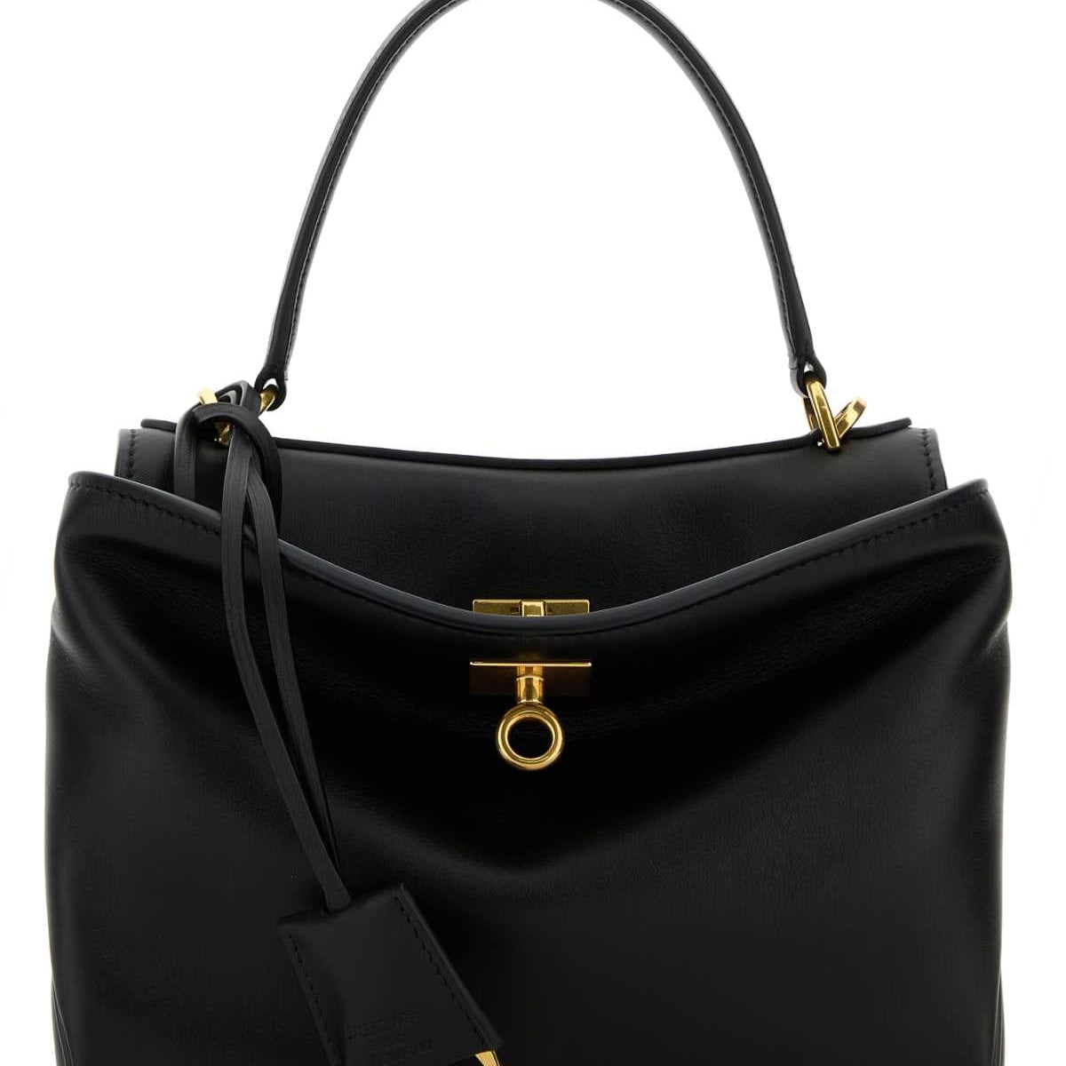 BALENCIAGA Mini Leather Rodeo Handbag