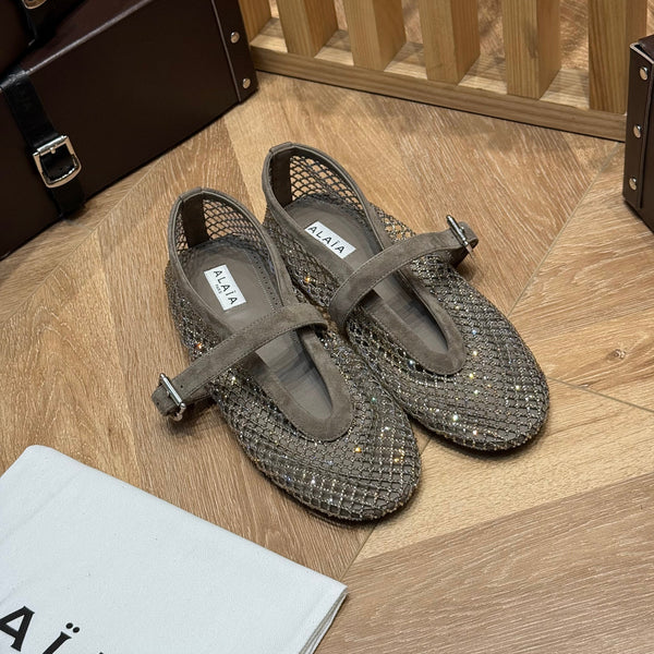 ALAIA BALLET FLATS