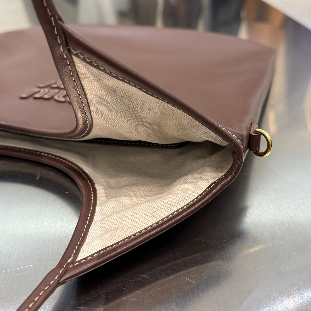 MIU M IVY LEATHER BAG