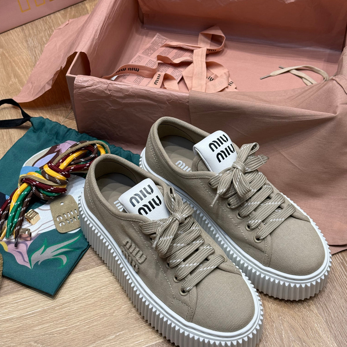 MIU M TRAINERS