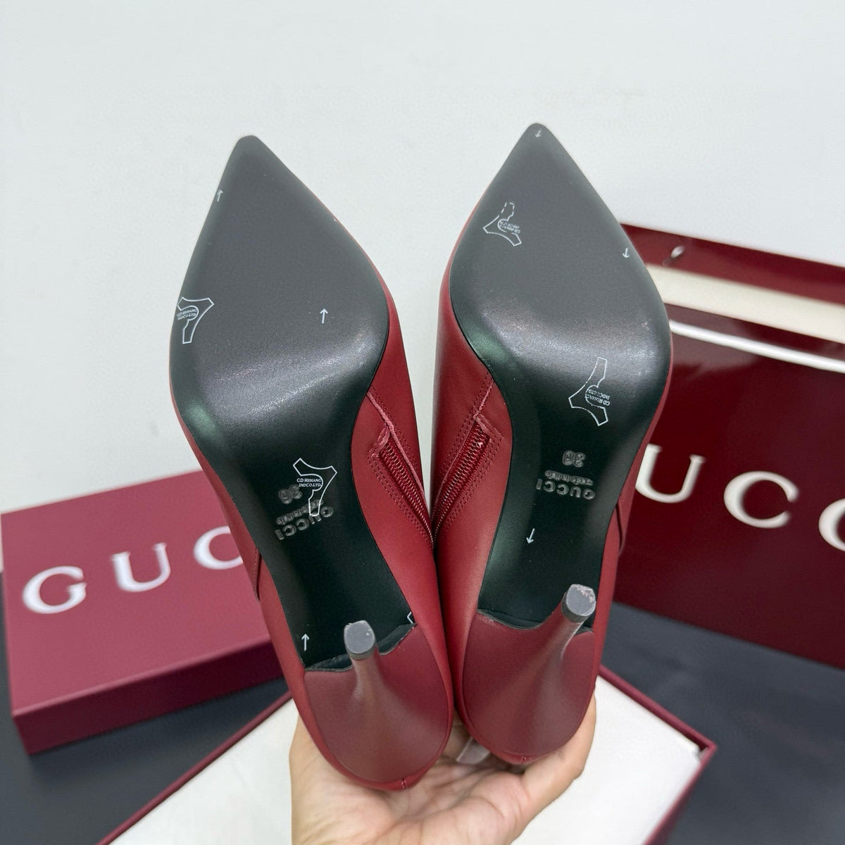 GG HEELED BOOTS