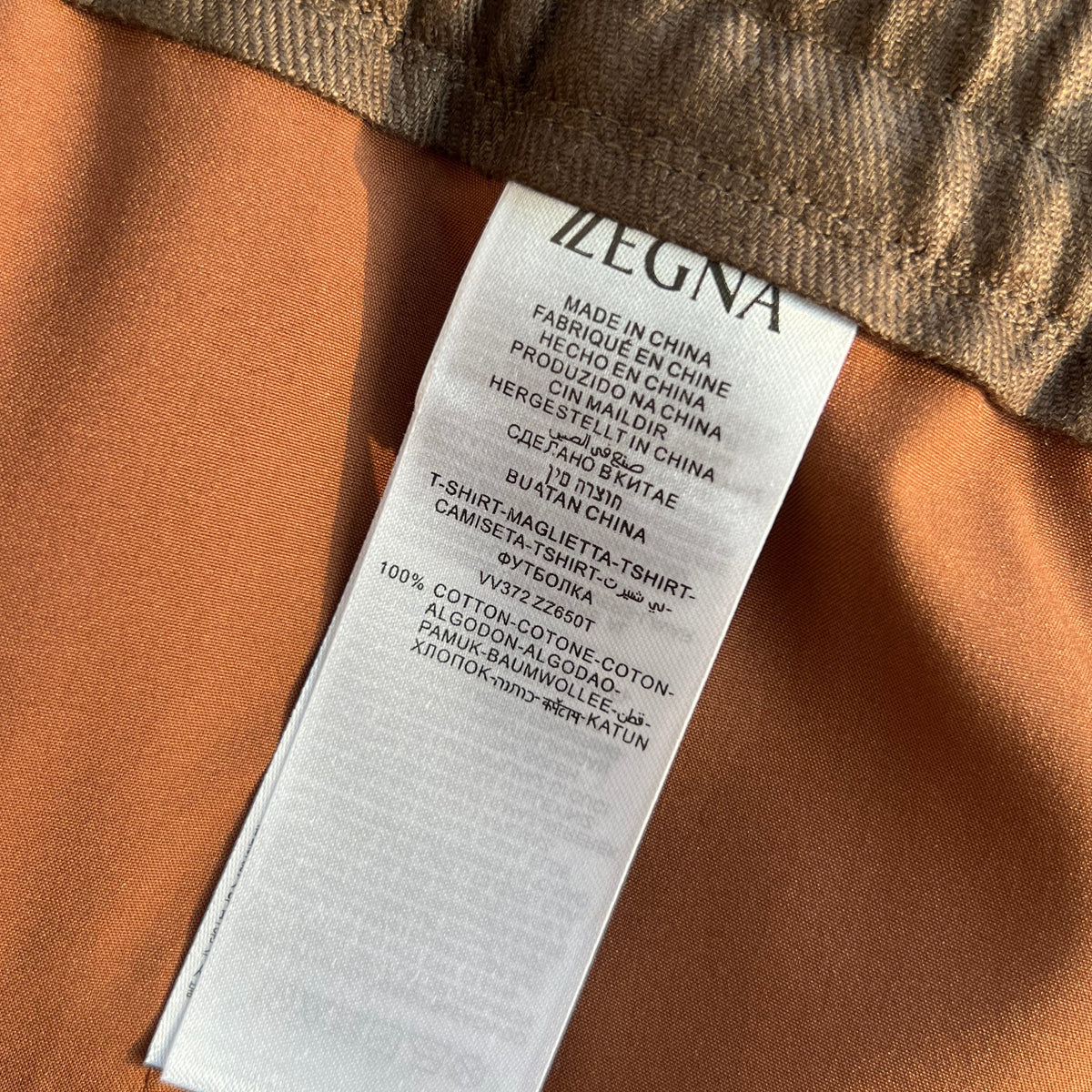 ZEGNA TROUSERS