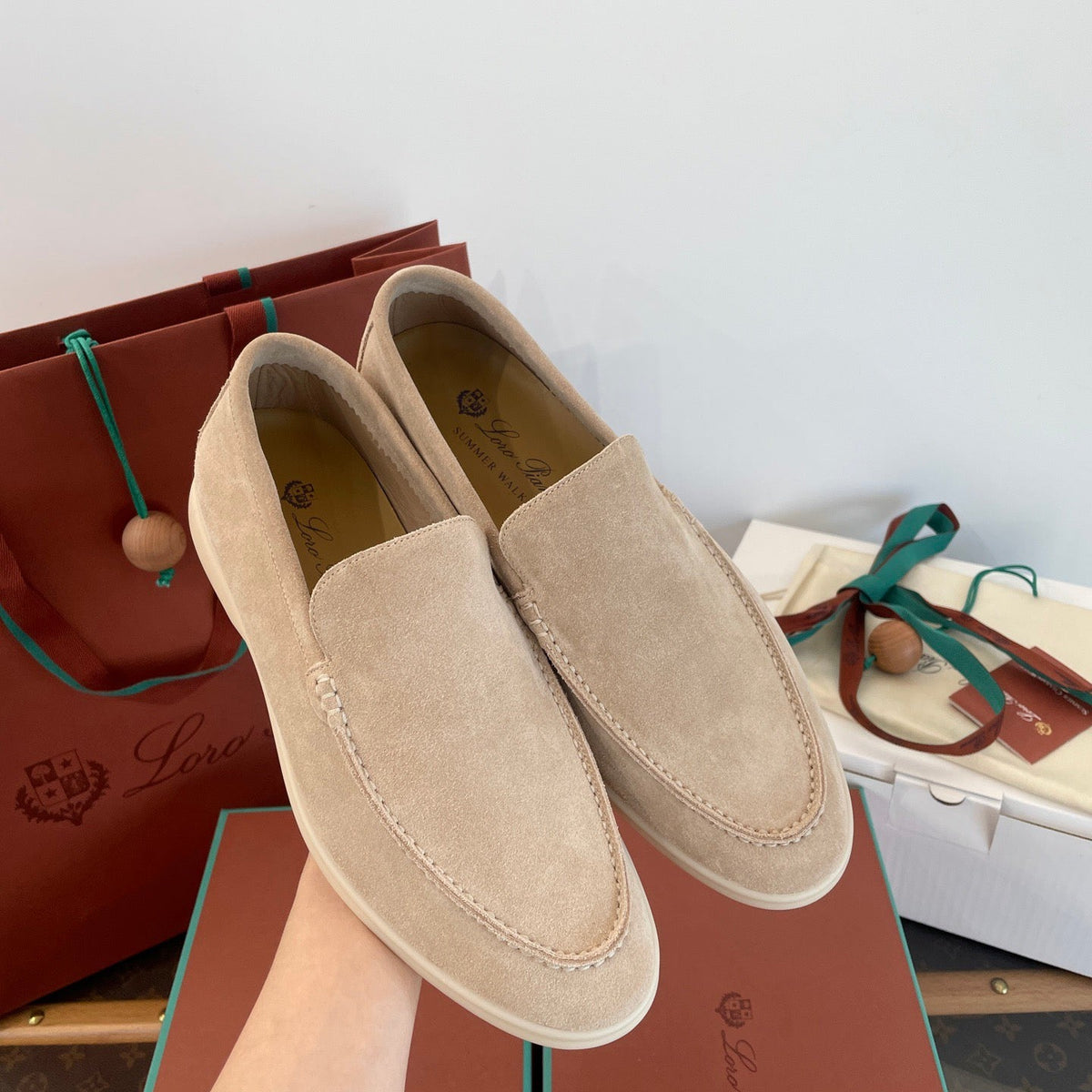 LORO P SUMMER WALK LOAFERS