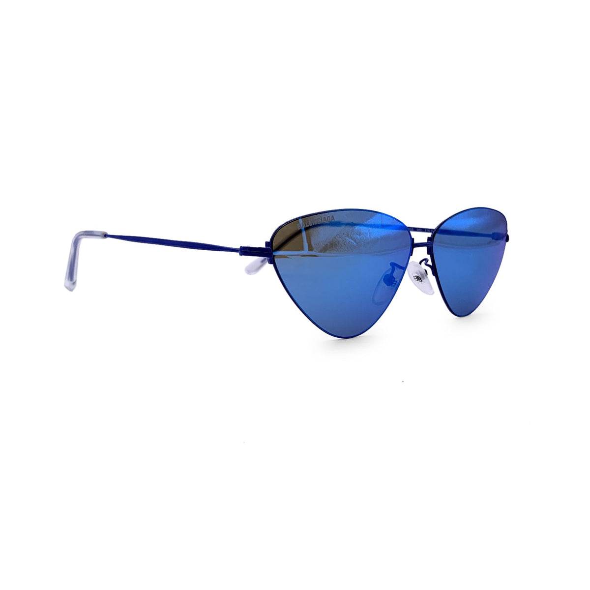 balenciaga Mirrored Cat Eye Sunglasses Bb0105S 61/12 145Mm