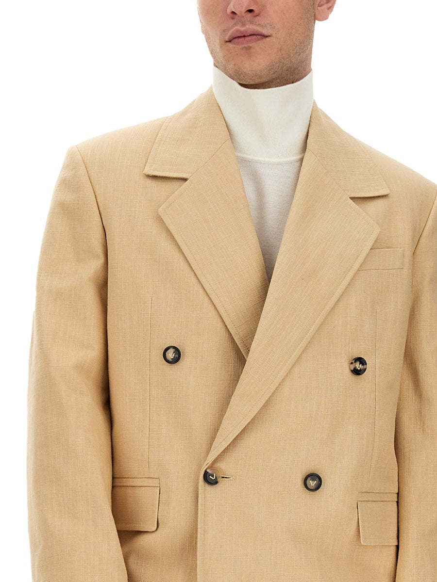 Bottega Veneta Men Double-Breasted Jacket
