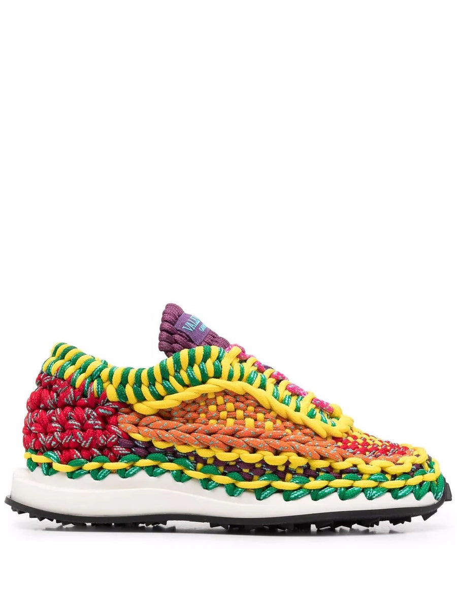 Valentino Garavani Crochet Low-Top Sneakers
