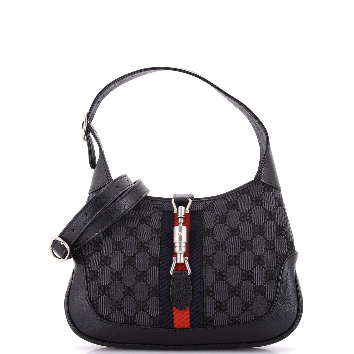 Balenciaga x Gucci The Hacker Project Jackie 1961 Hobo BB Canvas Small