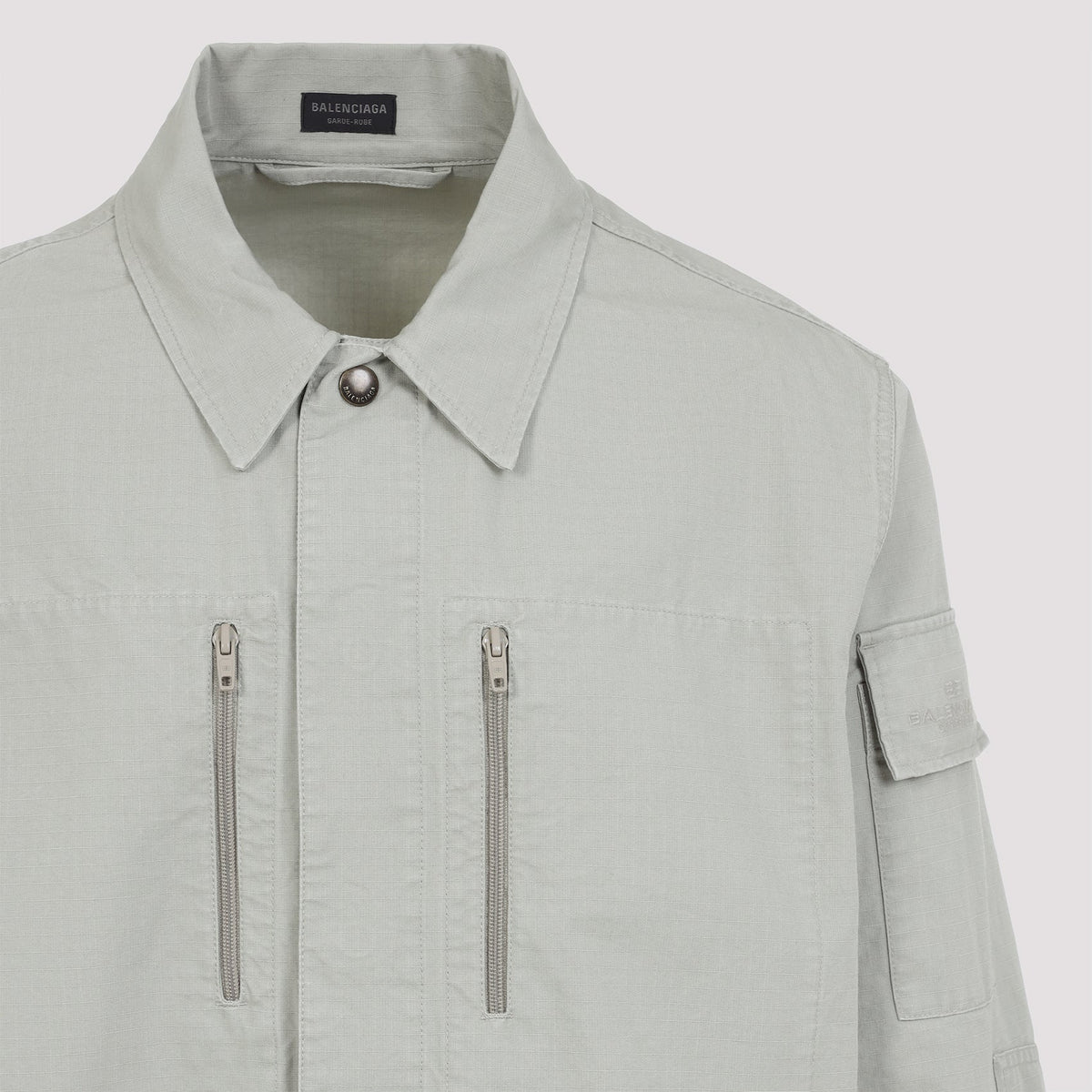 BALENCIAGA Military Long Sleeve Shirt