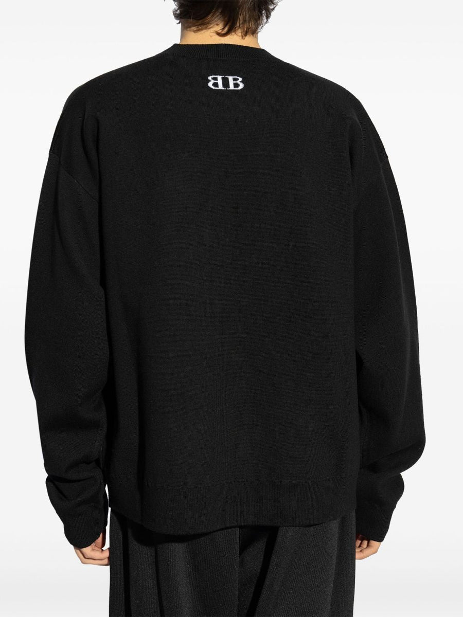 BALENCIAGA Crewneck Sweater for Men - SS25 Collection
