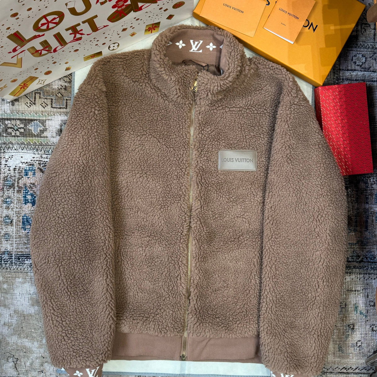 LOU ZIP FLEECE JACKET
