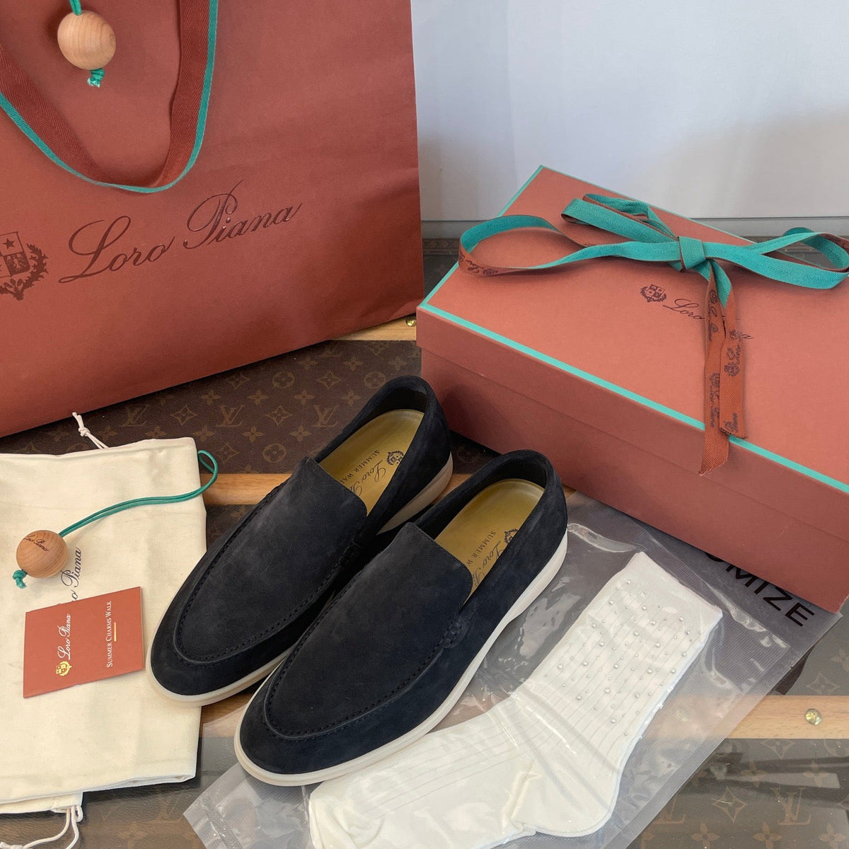 LORO P SUMMER WALK LOAFERS