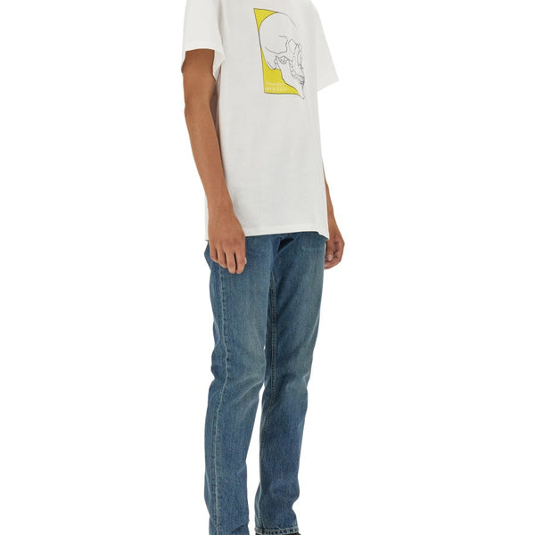 Alexander Mcqueen Men Skull Print T-Shirt