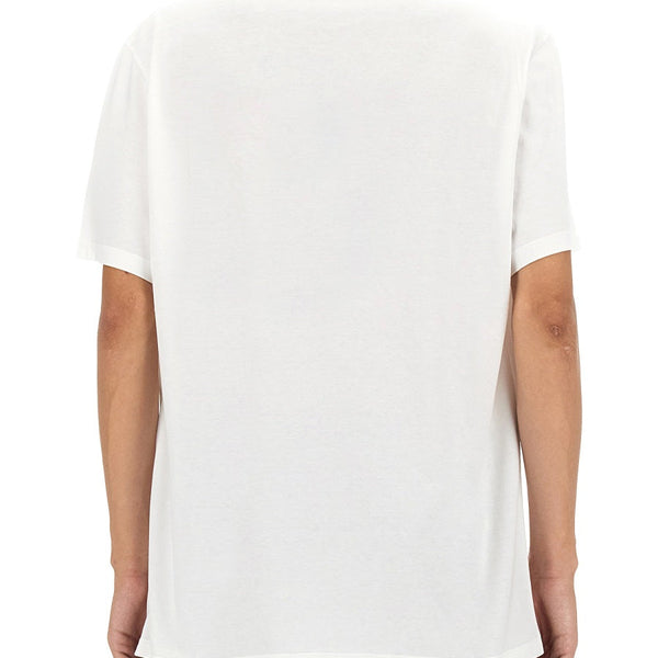 Alexander Mcqueen Men Logo Print T-Shirt