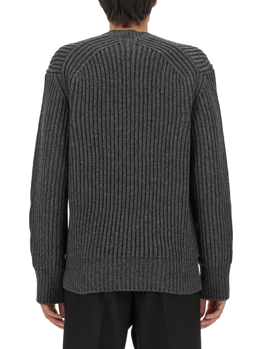Alexander Mcqueen Men Wool Jersey.