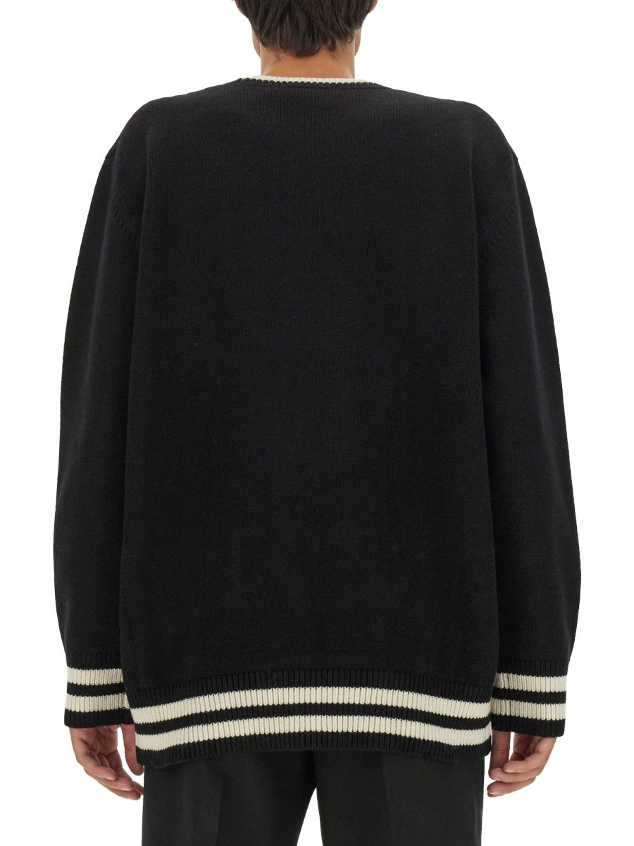 Alexander Mcqueen Men Varsity Sweater