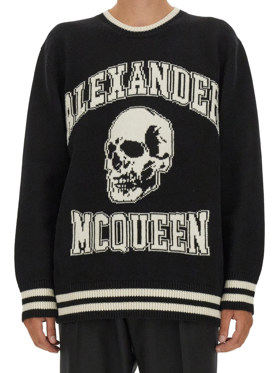 Alexander Mcqueen Men Varsity Sweater
