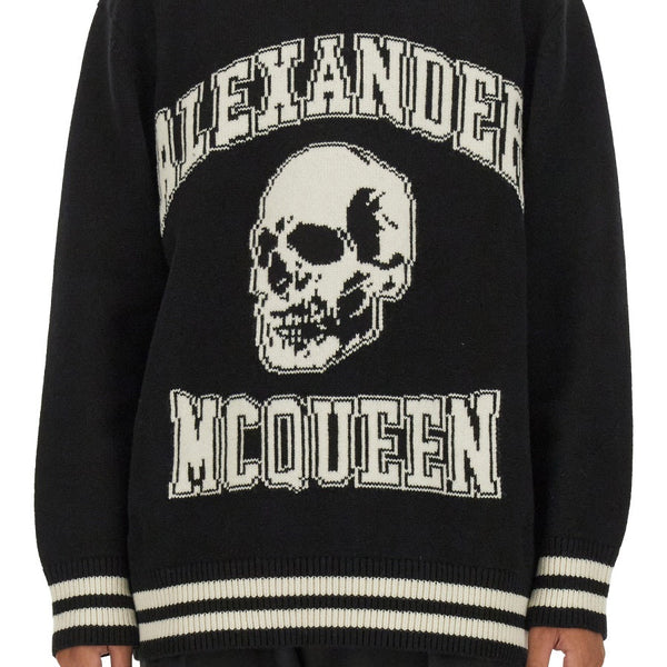 Alexander Mcqueen Men Varsity Sweater