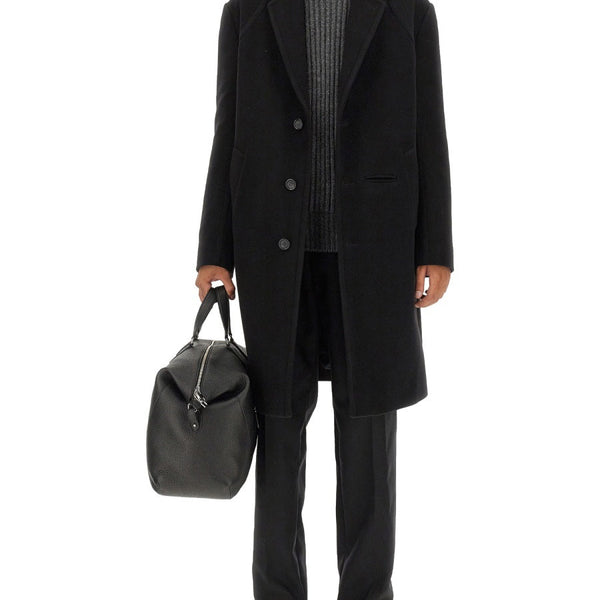 Alexander Mcqueen Men Single-Breasted Coat