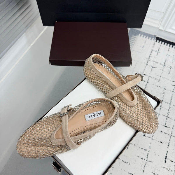 ALAIA BALLET FLATS