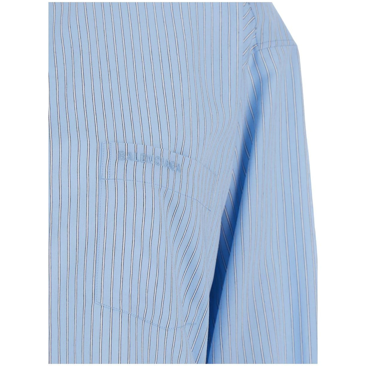 BALENCIAGA Knot-Detail Cuff Blouse