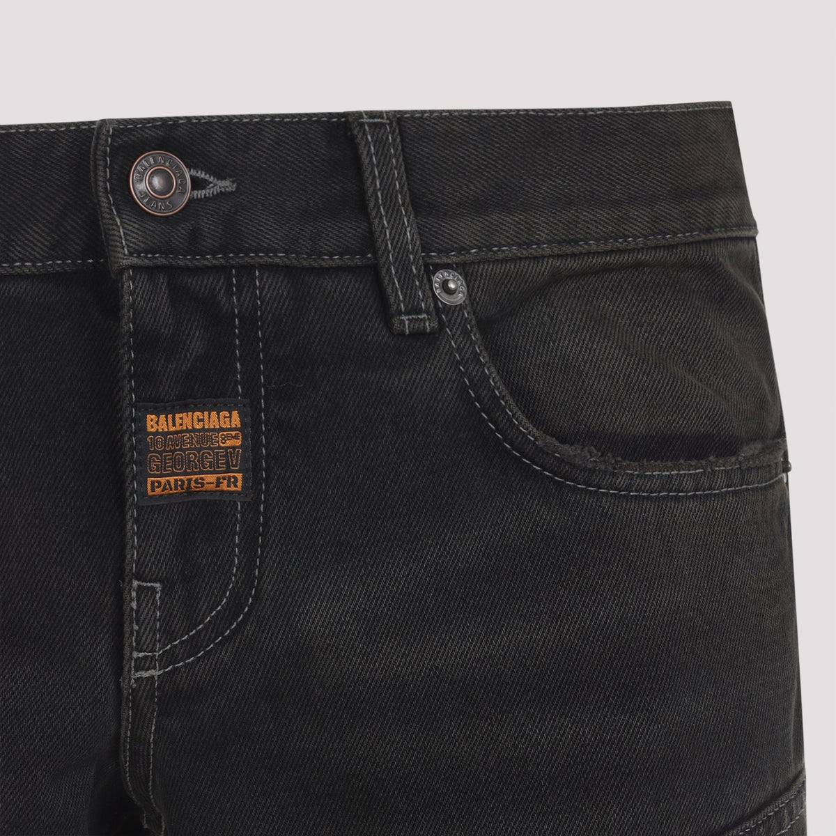 BALENCIAGA Wide-Leg Jeans for Men