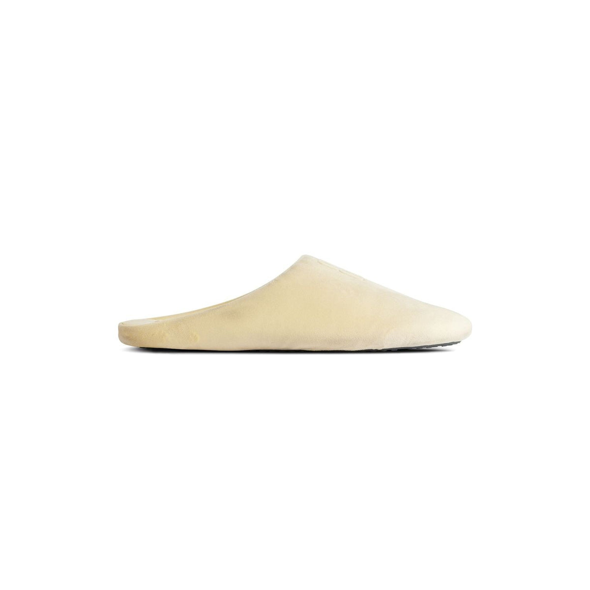 BALENCIAGA Chateau Flat Velvet Shoes for Men