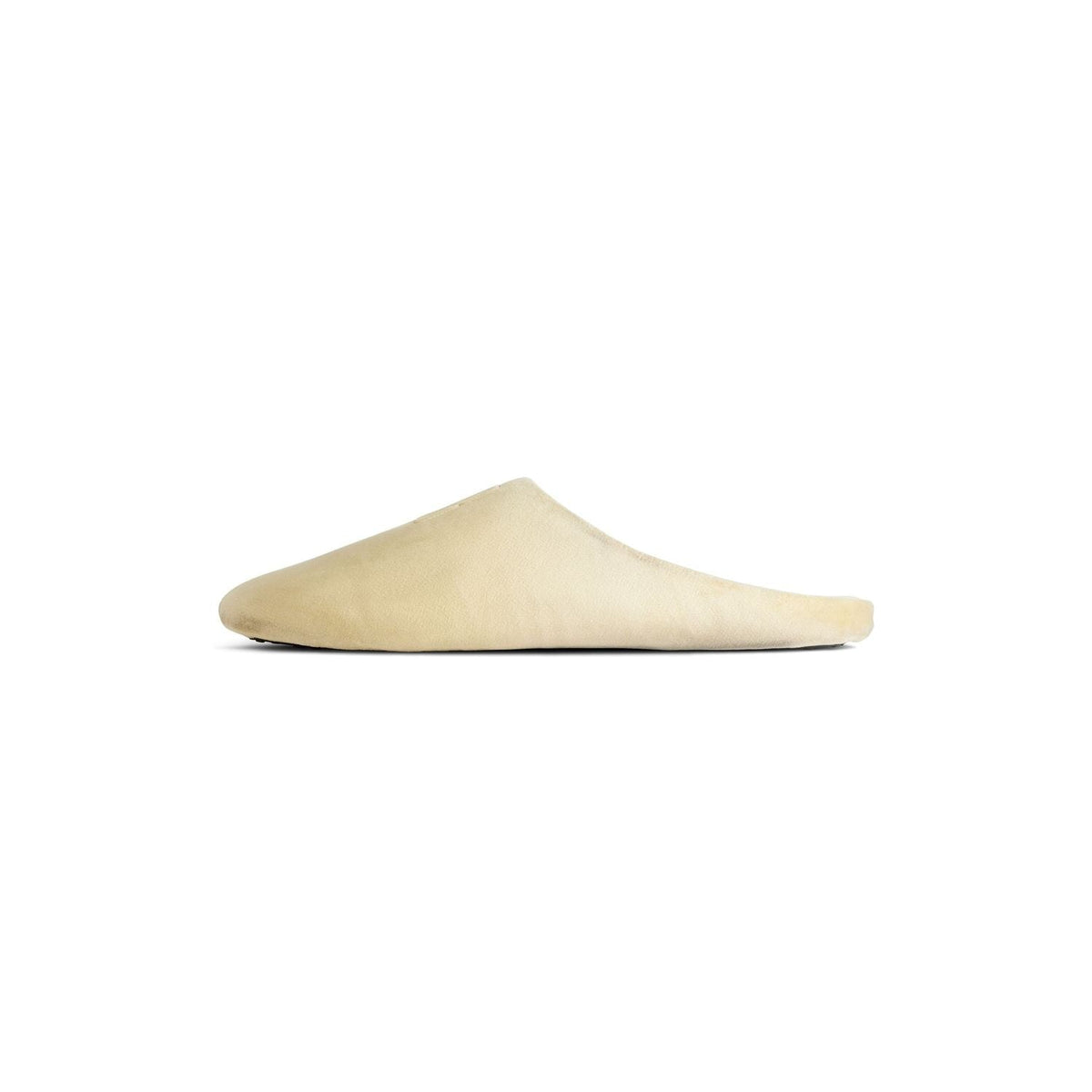BALENCIAGA Chateau Flat Velvet Shoes for Men