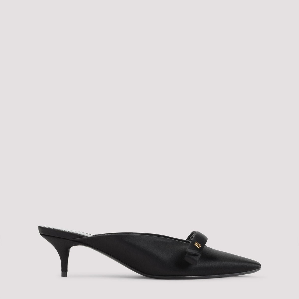 BALENCIAGA Mini Bow Flat Sandals - 5cm Heel