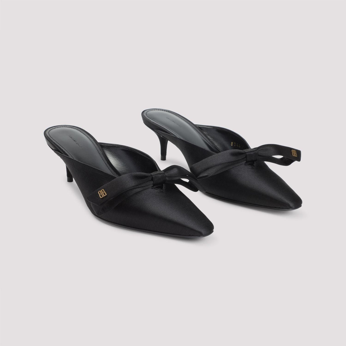 BALENCIAGA Mini Bow Flat Sandals - 5cm Heel