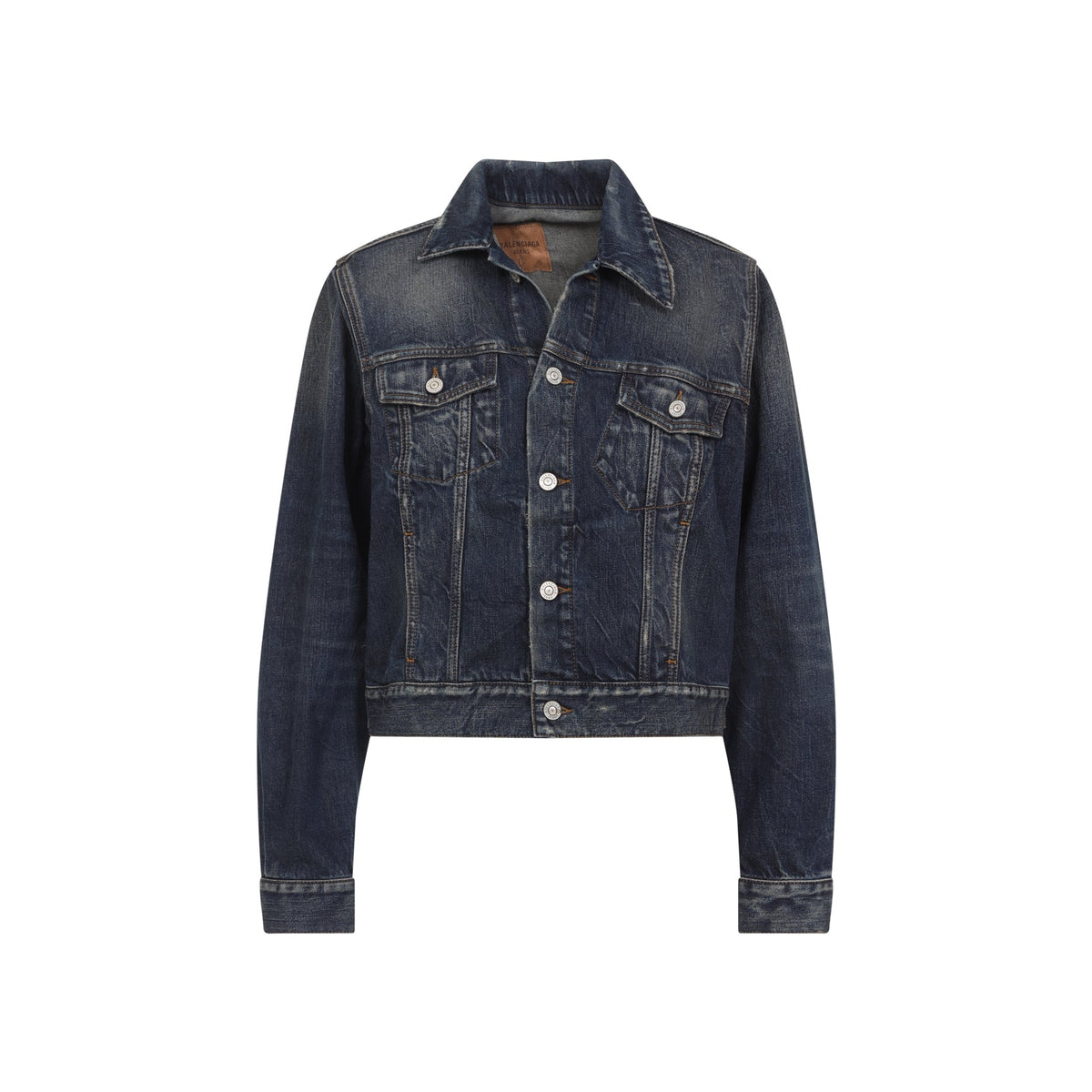 BALENCIAGA Off-Shoulder Cotton Jacket for Women