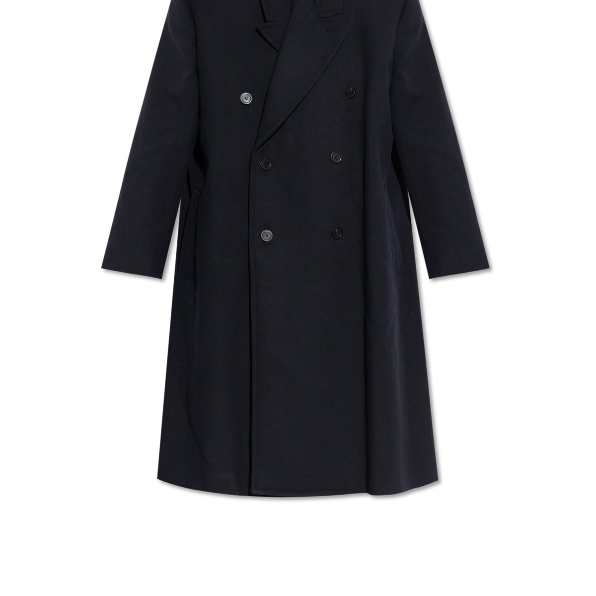 BALENCIAGA Wool Blend Coat for Women - FW25 Collection