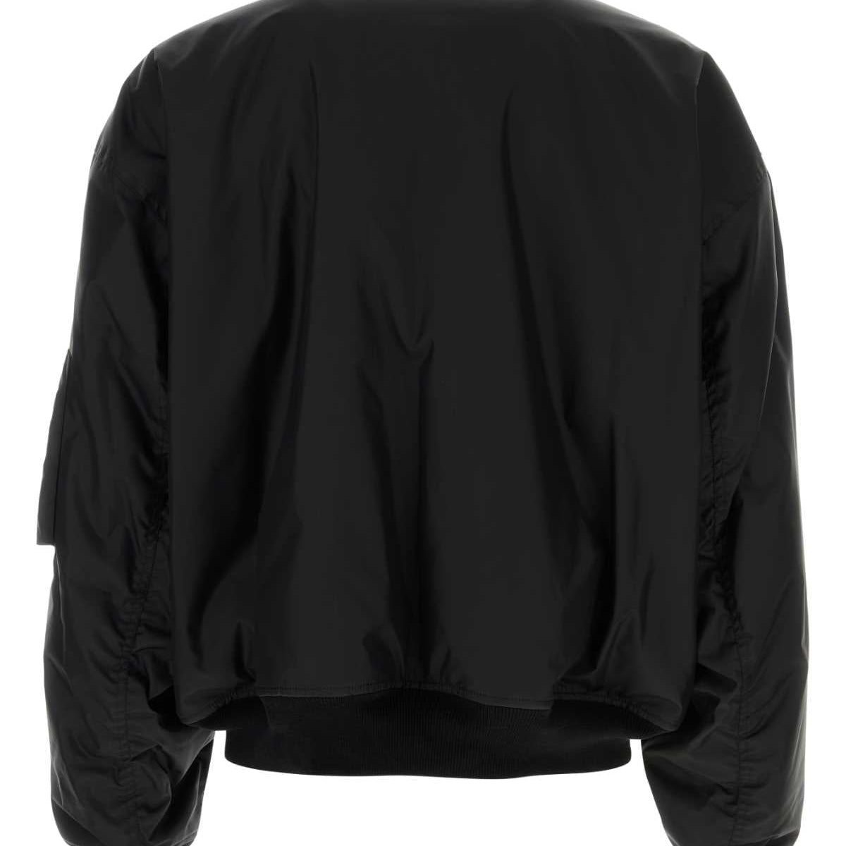 BALENCIAGA Nylon Bomber Jacket for Men - FW25 Collection