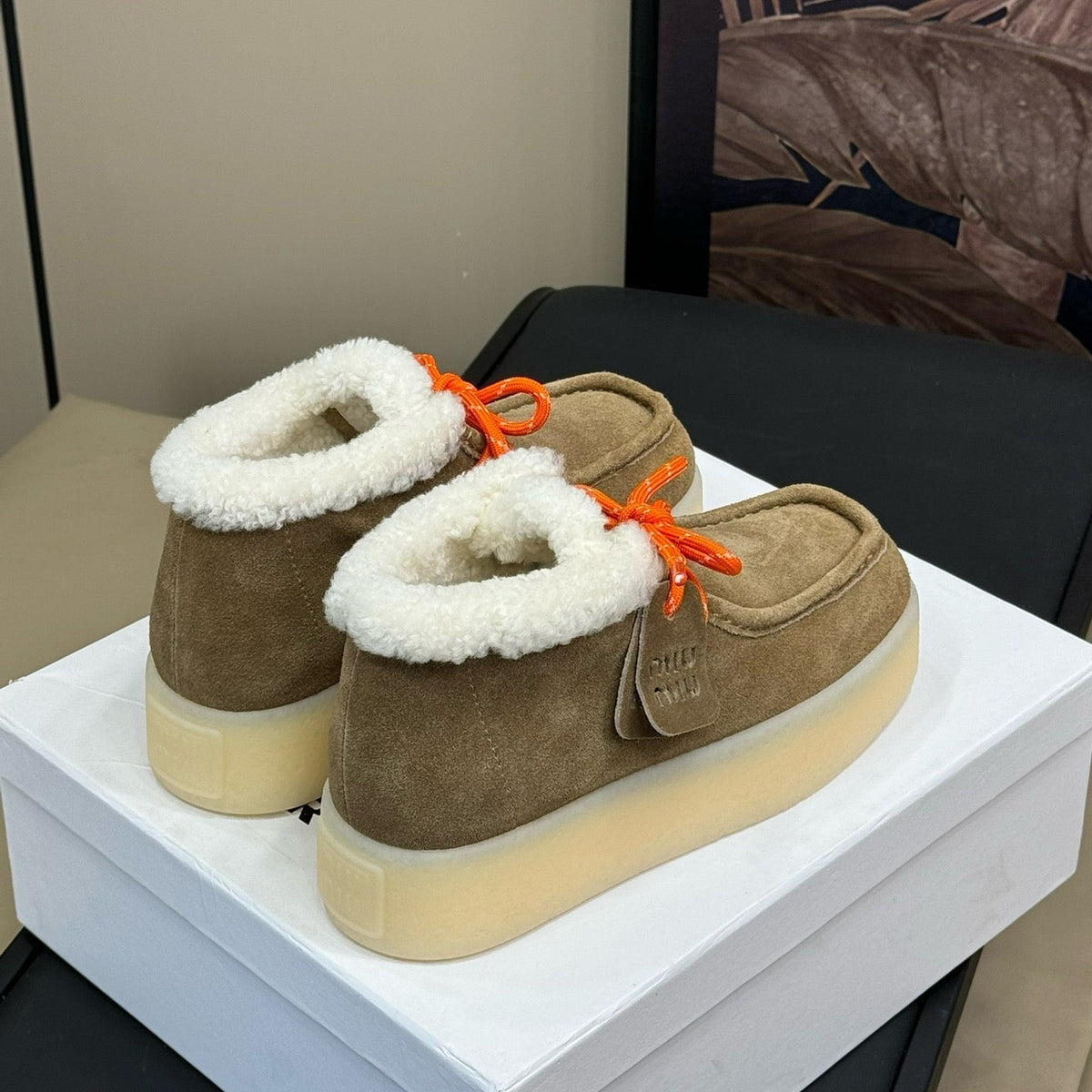 MIU M BOOTS