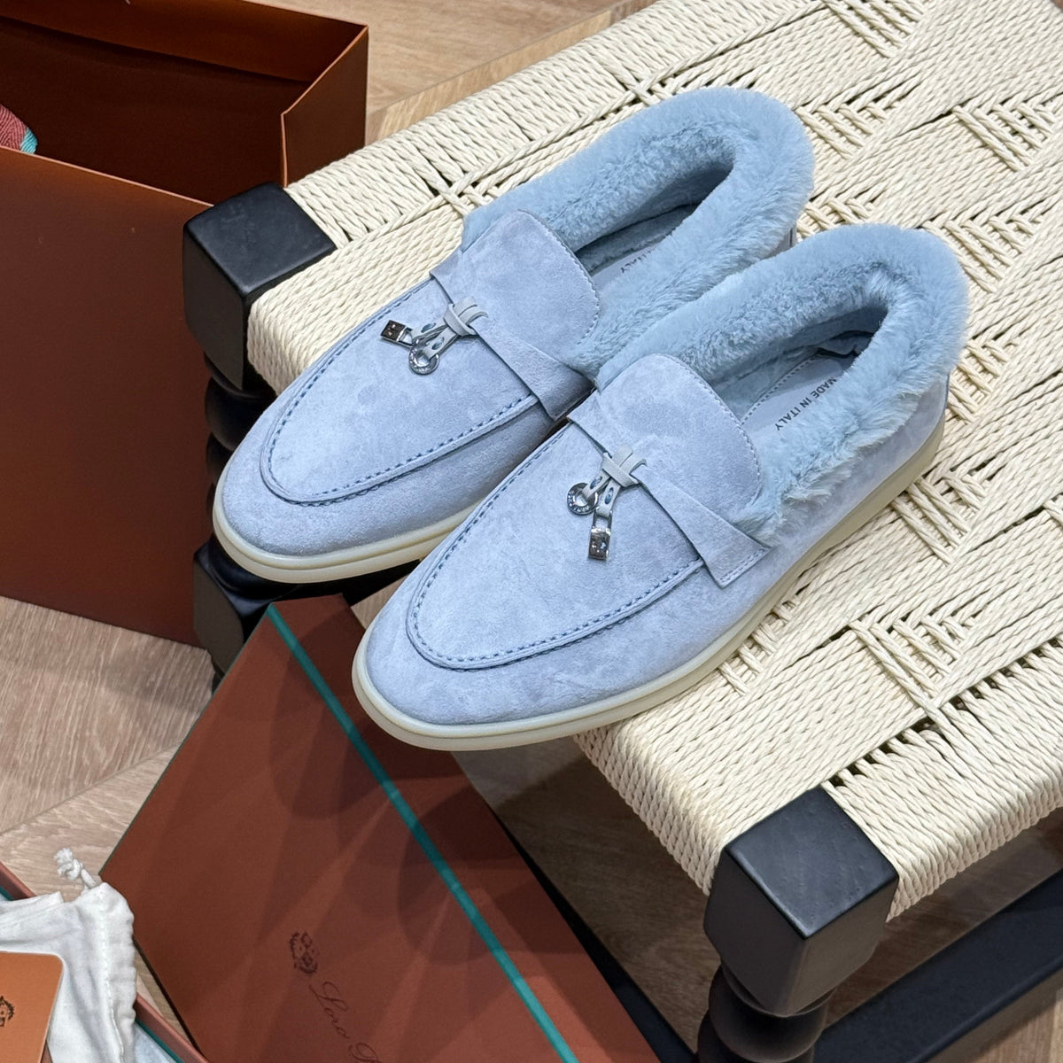 LORO P SUMMER CHARMS LOAFERS