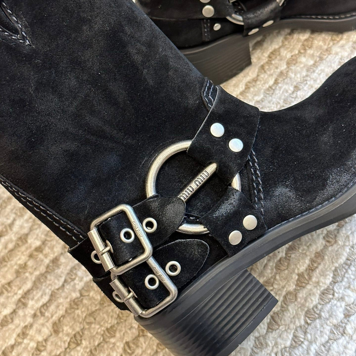MIU M BOOTS