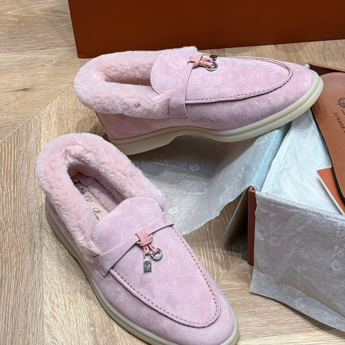 LORO P SUMMER CHARMS LOAFERS