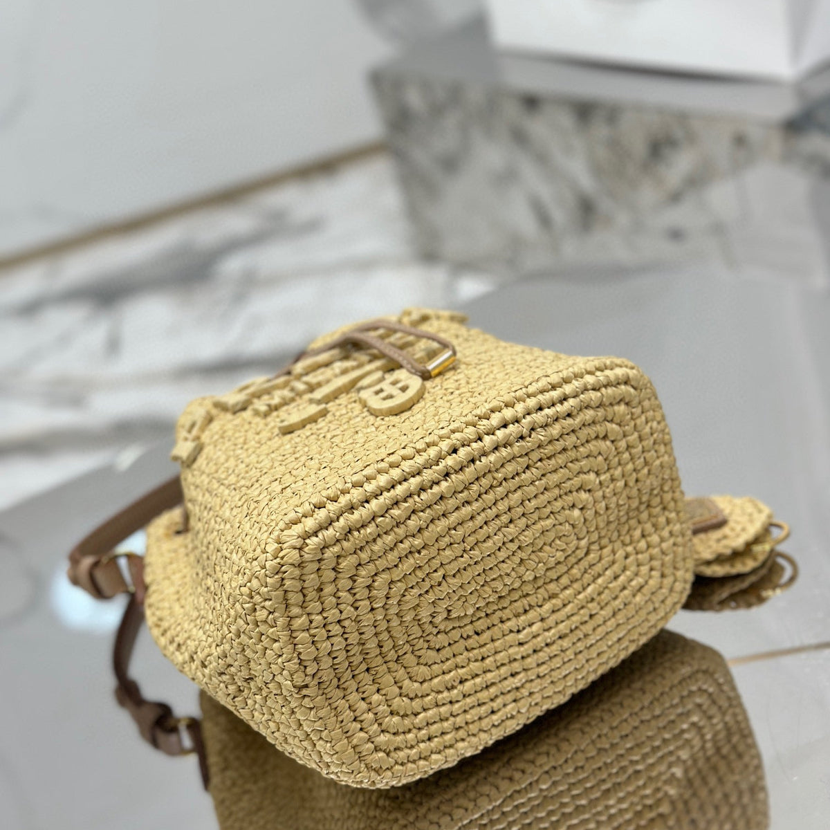 PD CROCHET MINI BUCKET BAG