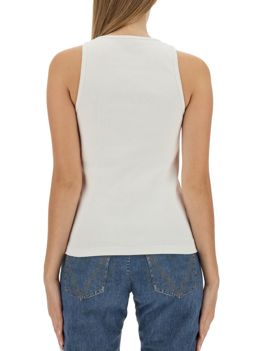Bottega Veneta Women Embroidered Cotton Top
