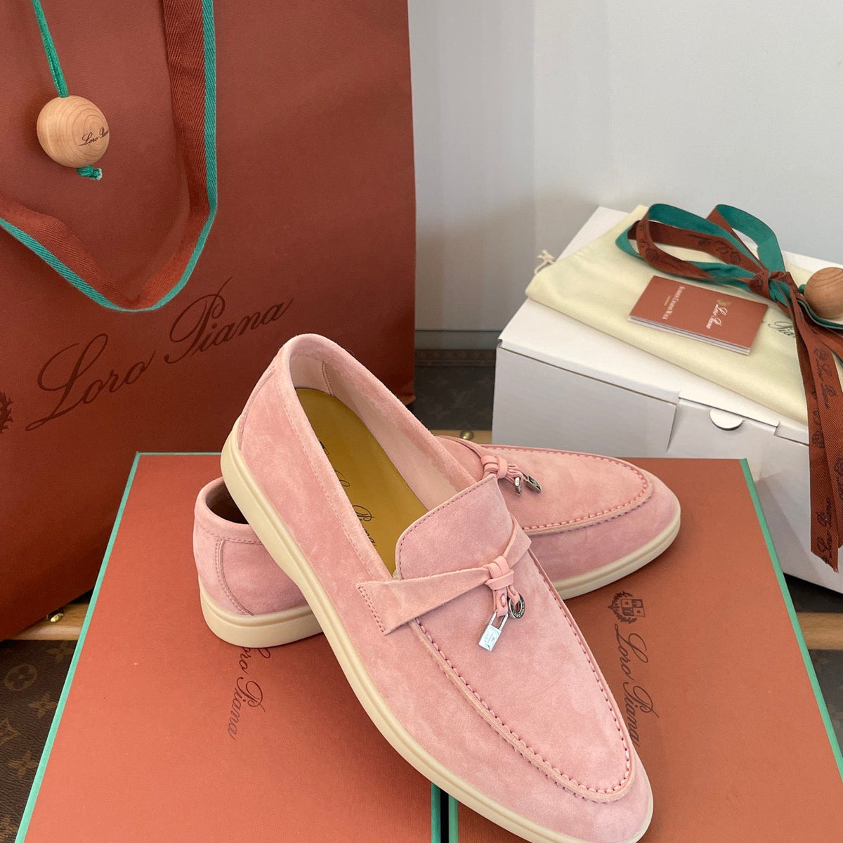 LORO P SUMMER CHARMS LOAFERS