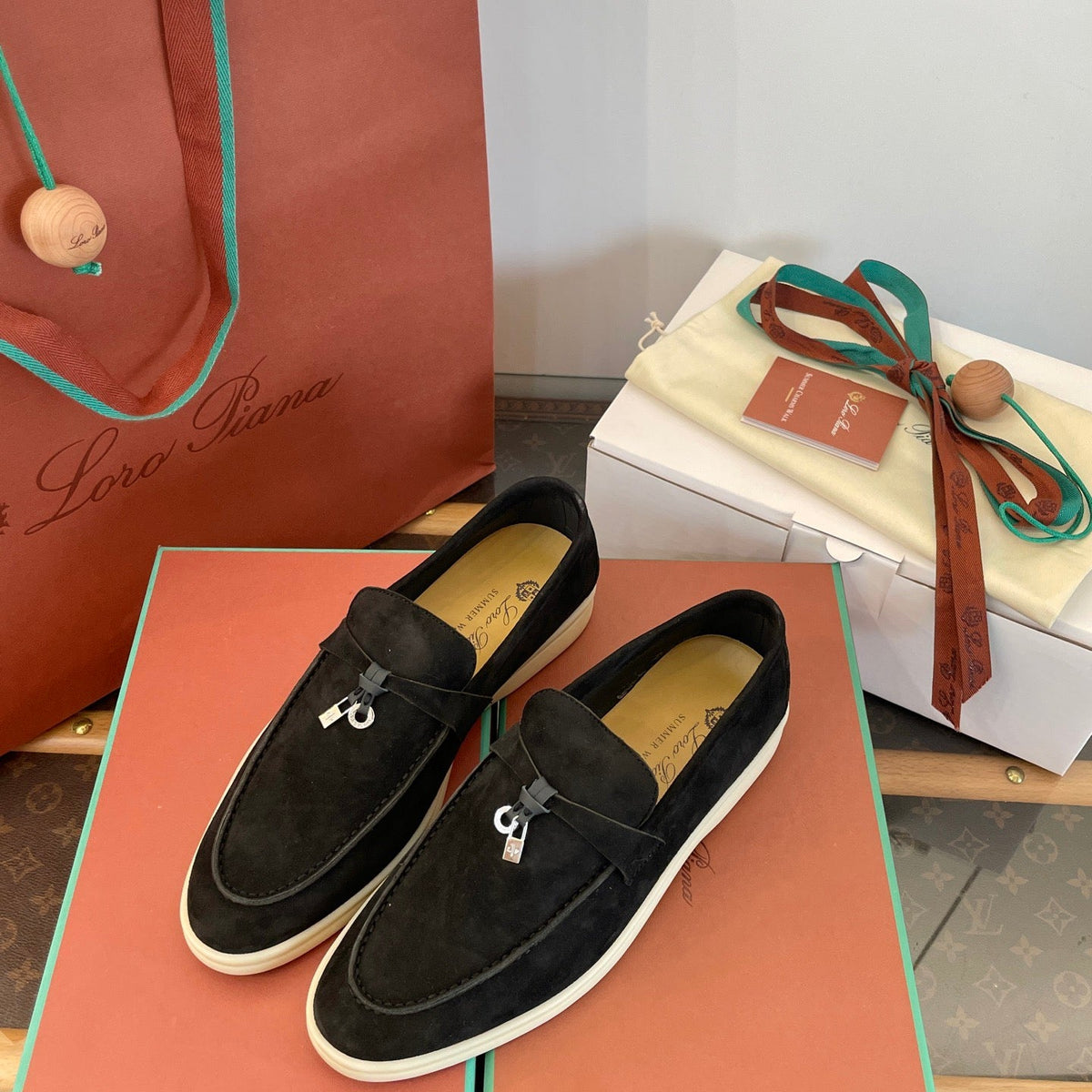 LORO P SUMMER CHARMS LOAFERS