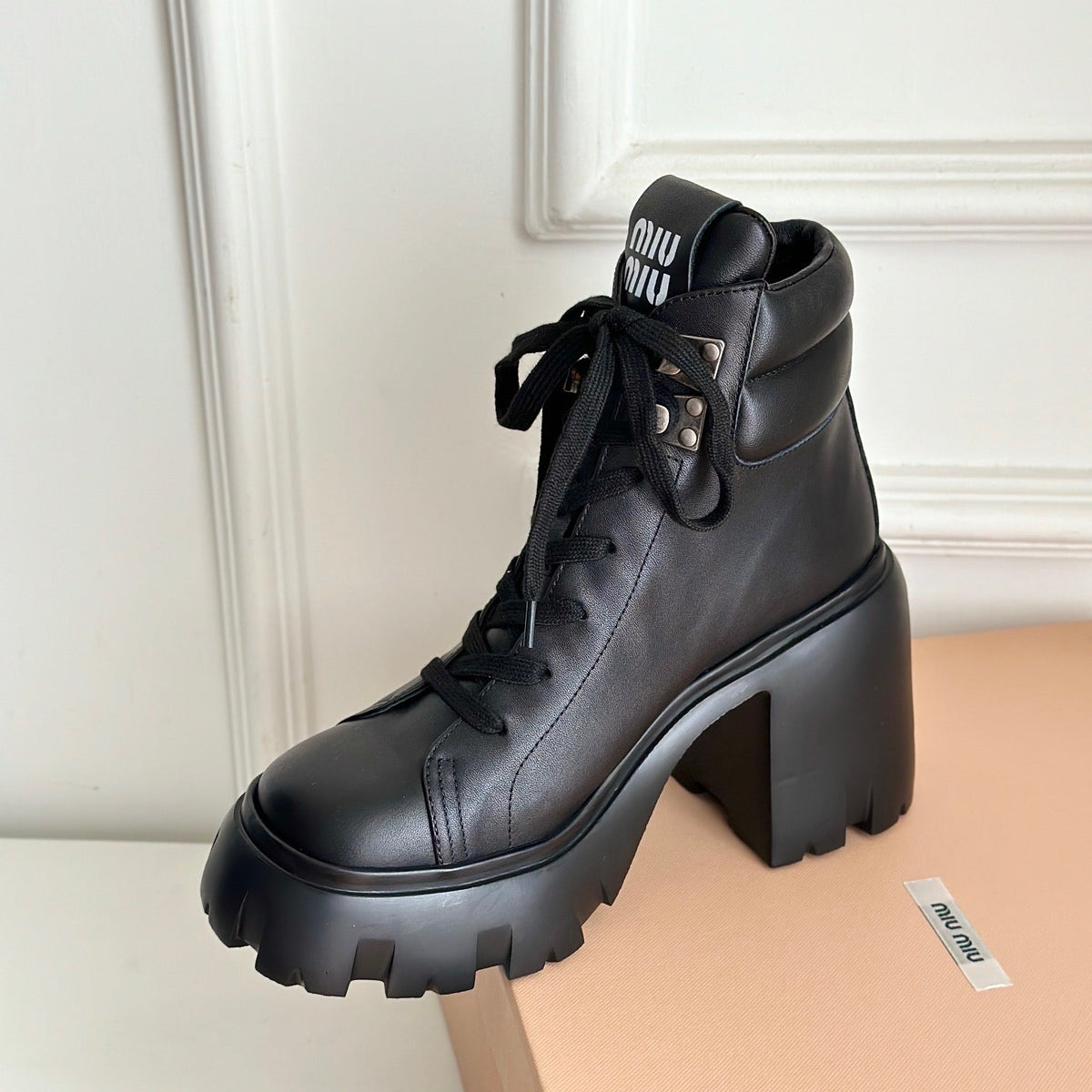 MIU M BOOTS